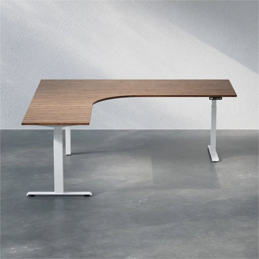 Move Corner Pro | Bureau d'Angle Assis Debout Électrique
