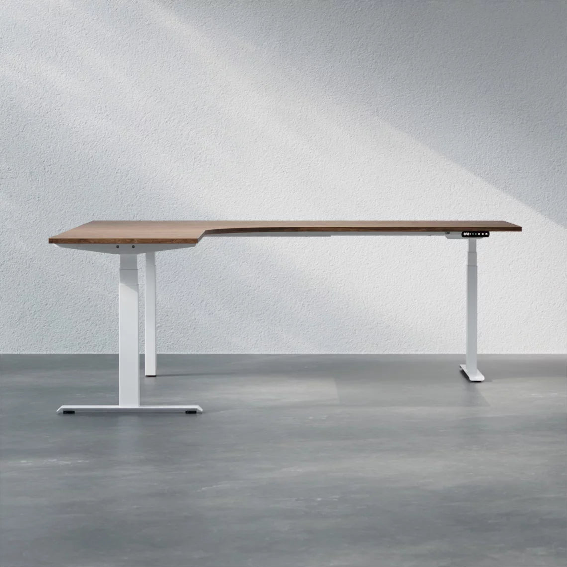 Move Corner Pro | Bureau d'Angle Assis Debout Électrique