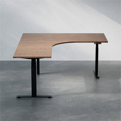 Move Corner Pro | Bureau d'Angle Assis Debout Électrique