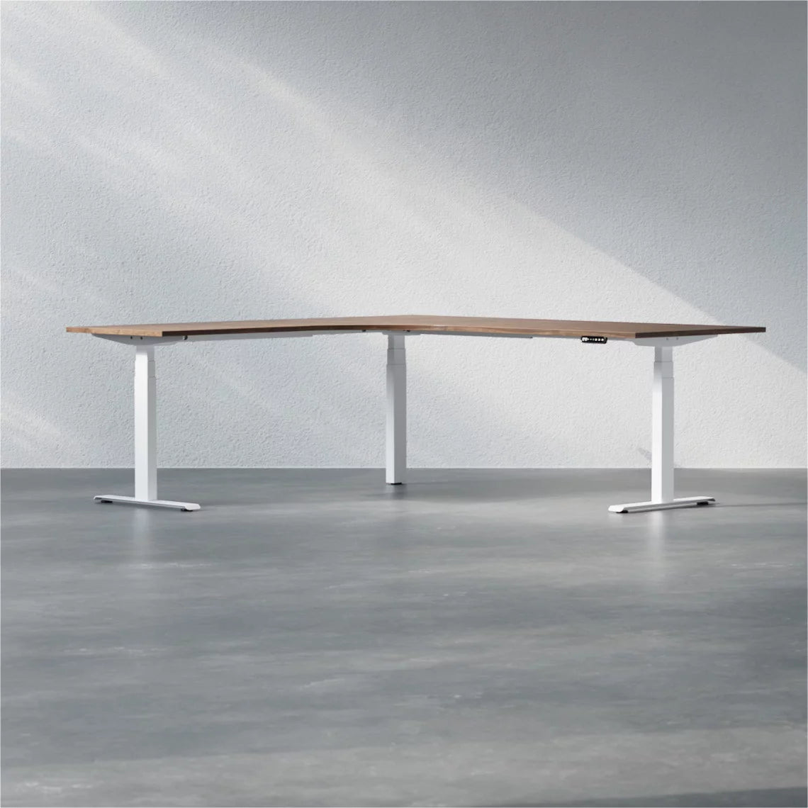 Move Corner Pro | Bureau d'Angle Assis Debout Électrique