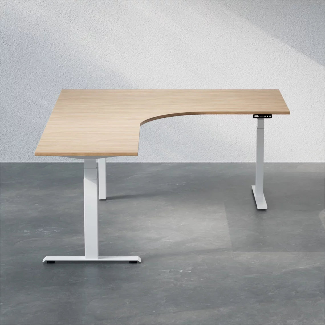 Move Corner Pro | Bureau d'Angle Assis Debout Électrique