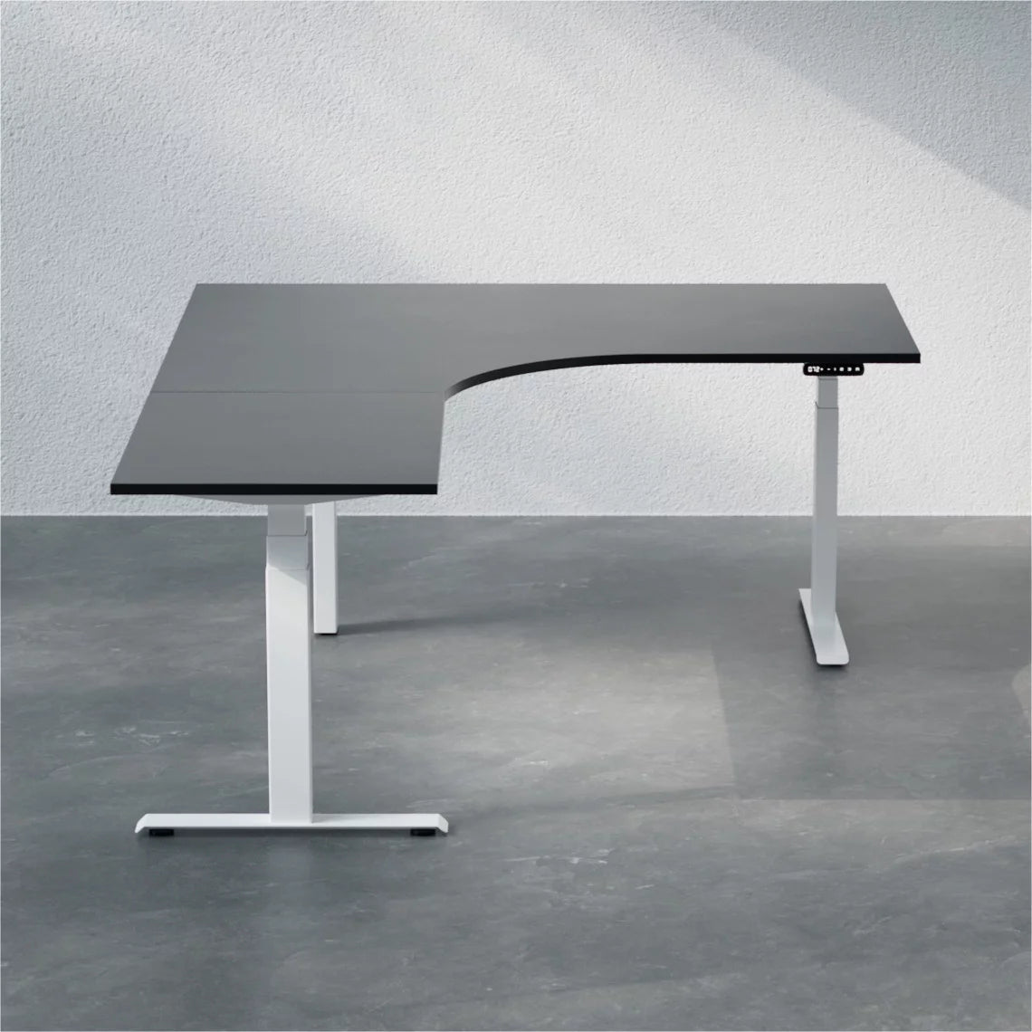 Move Corner Pro | Bureau d'Angle Assis Debout Électrique