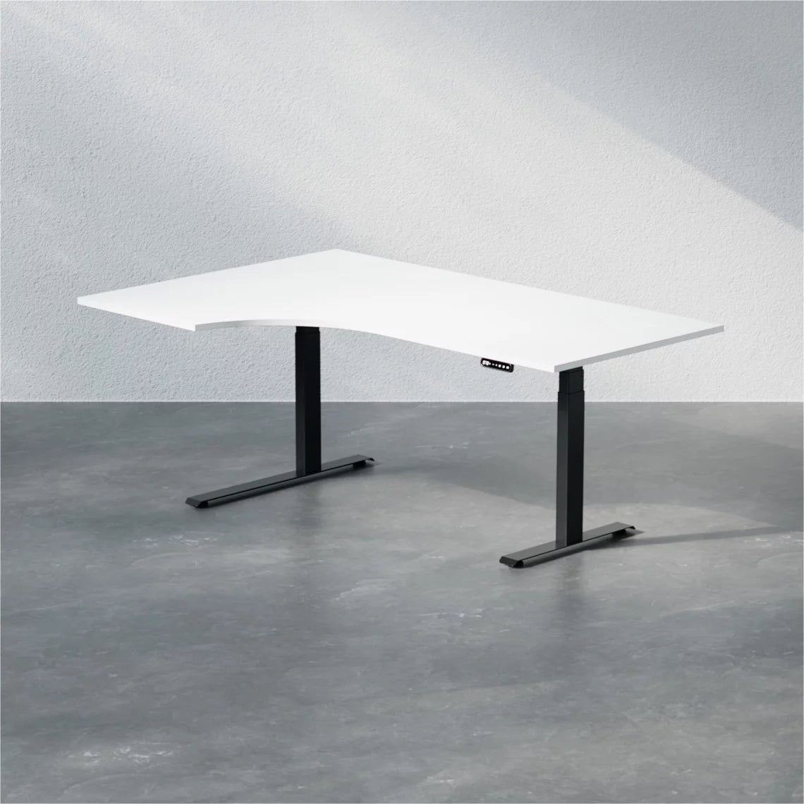 Move Corner | Bureau d'Angle Assis Debout Électrique
