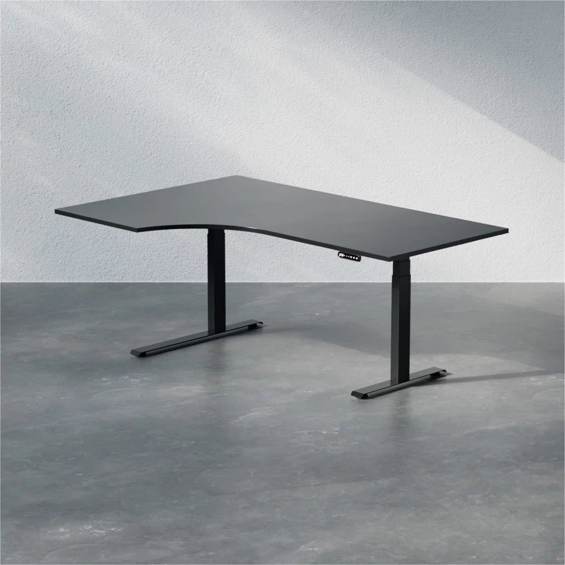Move Corner | Bureau d'Angle Assis Debout Électrique